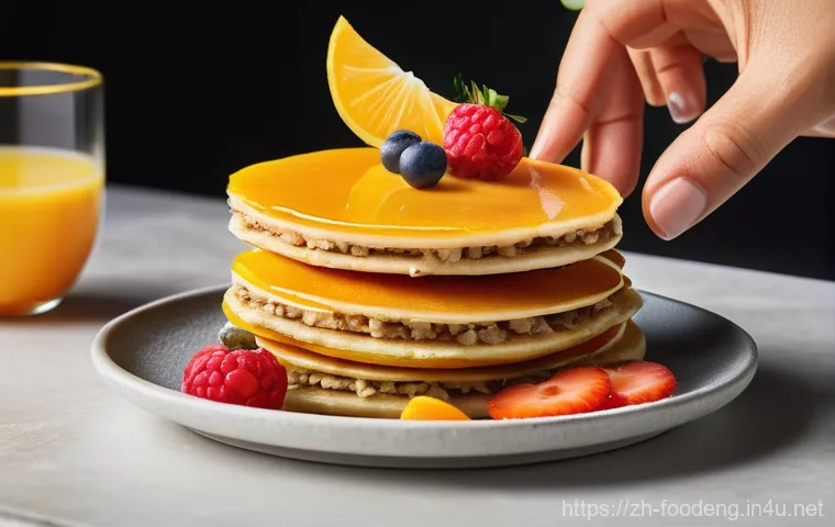 식품에서의 바이오프린팅 기술 - **Prompt 1: Personalized Morning Delight**
    A bright, clean, and modern kitchen. A young, healthy...