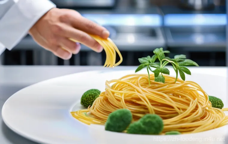 글루텐프리 식품 개발 - **Prompt:** A brightly lit, modern supermarket aisle with a prominently featured "Gluten-Free" secti...